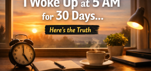 I Woke Up at 5 AM for 30 Days… Here’s the Truth